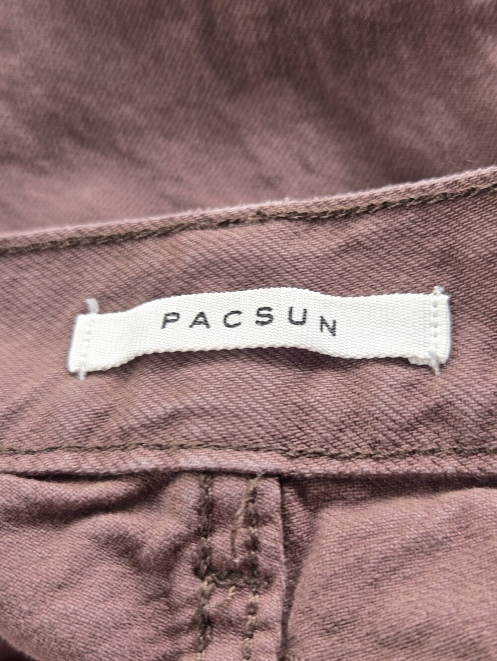 Pacsun 90's Baggy Brown Wide-Leg Cargo Pants - Picture 9 of 13